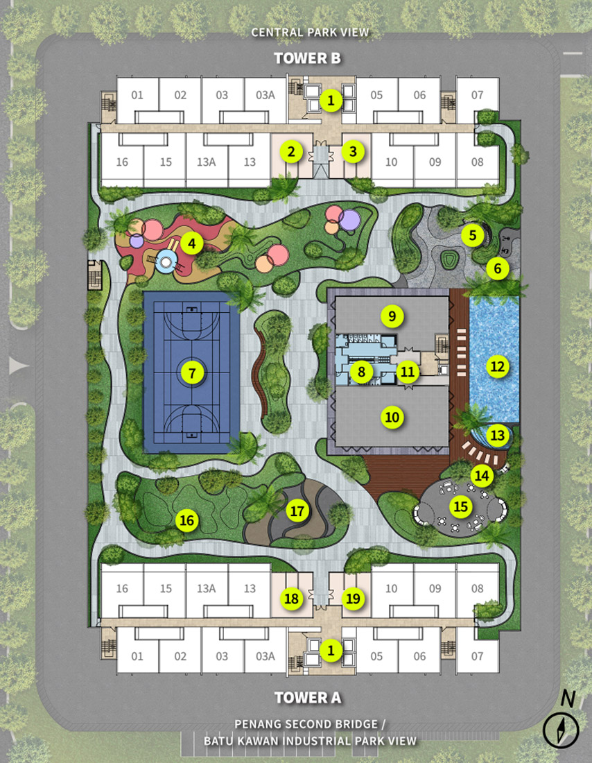 Versa Level 5 Facilities Deck Plan